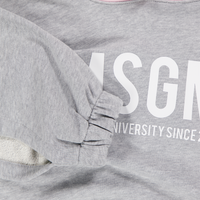 MSGM Kinder Mädchen Pullover rein Grau