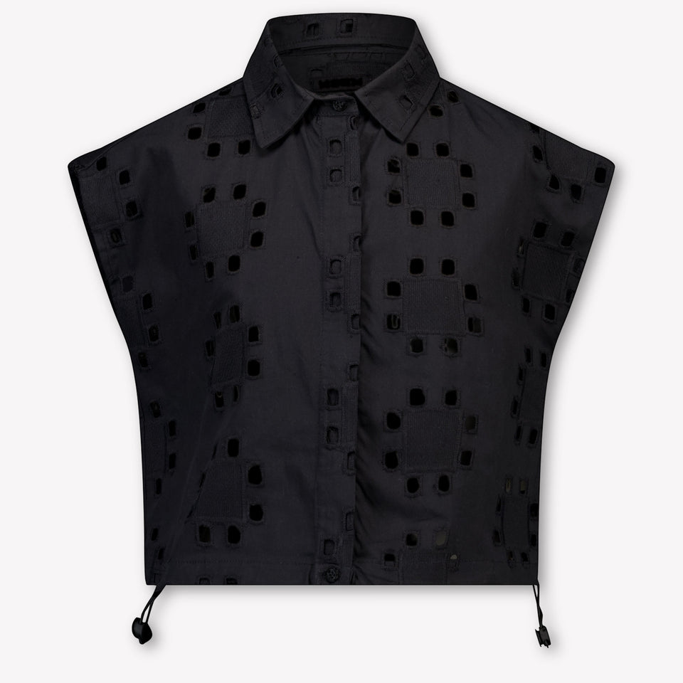 MSGM Enfants Filles Chemisier Noir