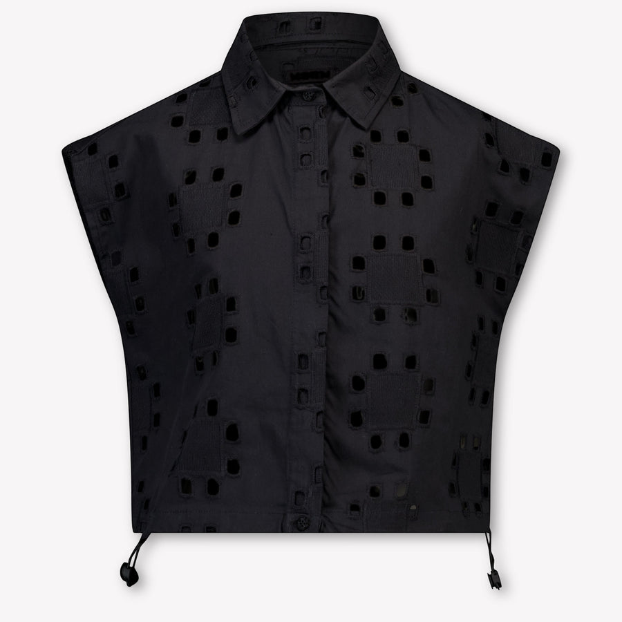 MSGM Enfants Filles Chemisier Noir
