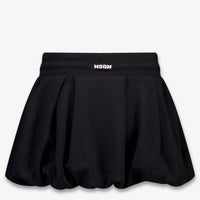 MSGM Kinder Mädchen Shorts rein Schwarz