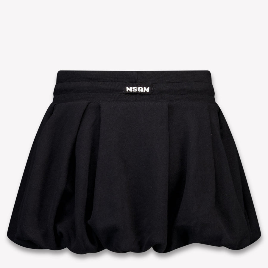 MSGM Kinder Mädchen Shorts rein Schwarz