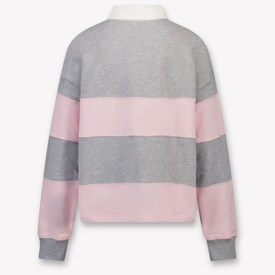 MSGM Enfants Filles Pull en Rose Léger