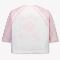 MSGM Kinder Mädchen T-Shirt In Weiß