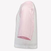MSGM Kinder Mädchen T-Shirt In Weiß
