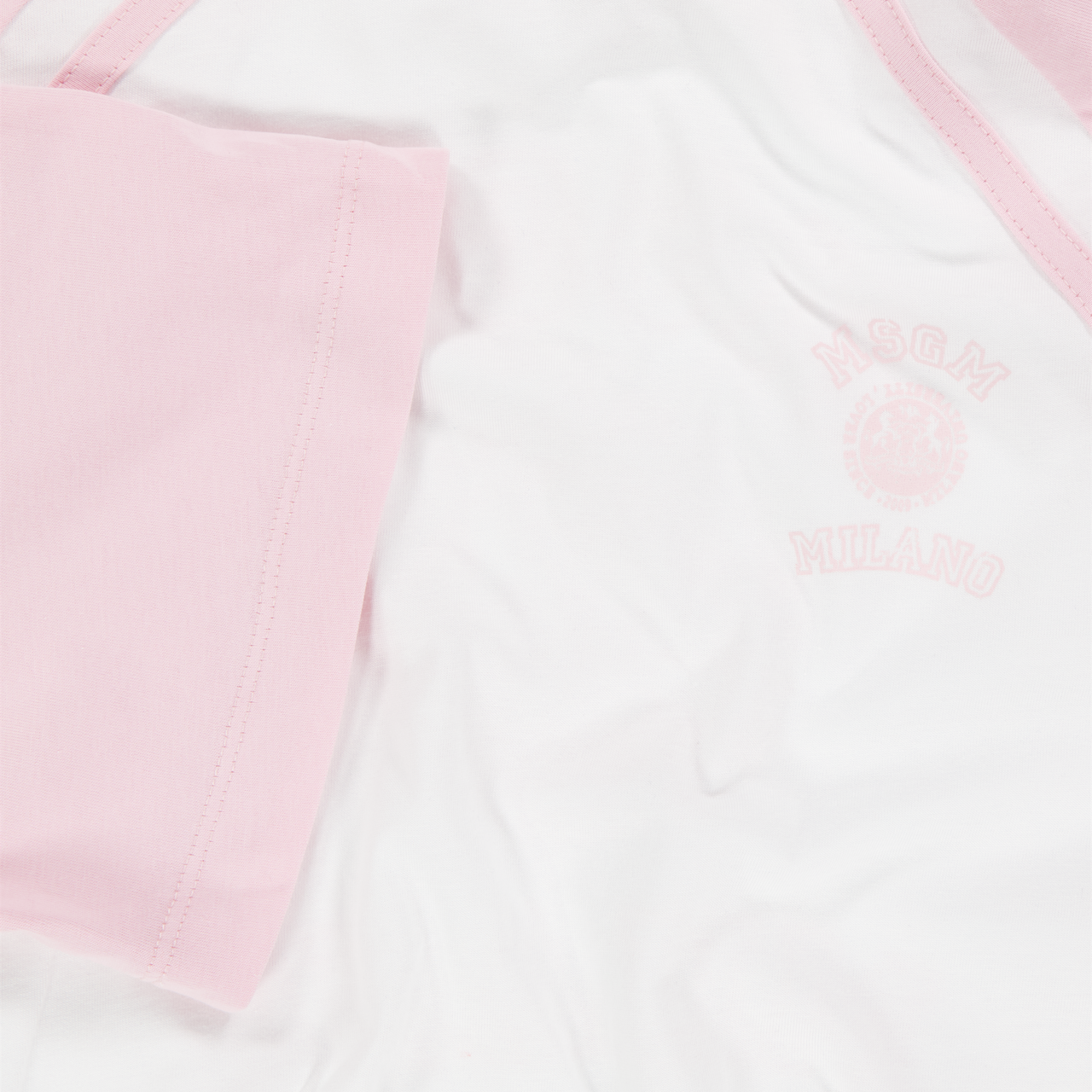 MSGM Kinder Mädchen T-Shirt In Weiß