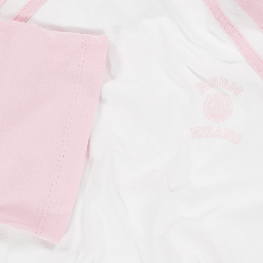 MSGM Kinder Mädchen T-Shirt In Weiß