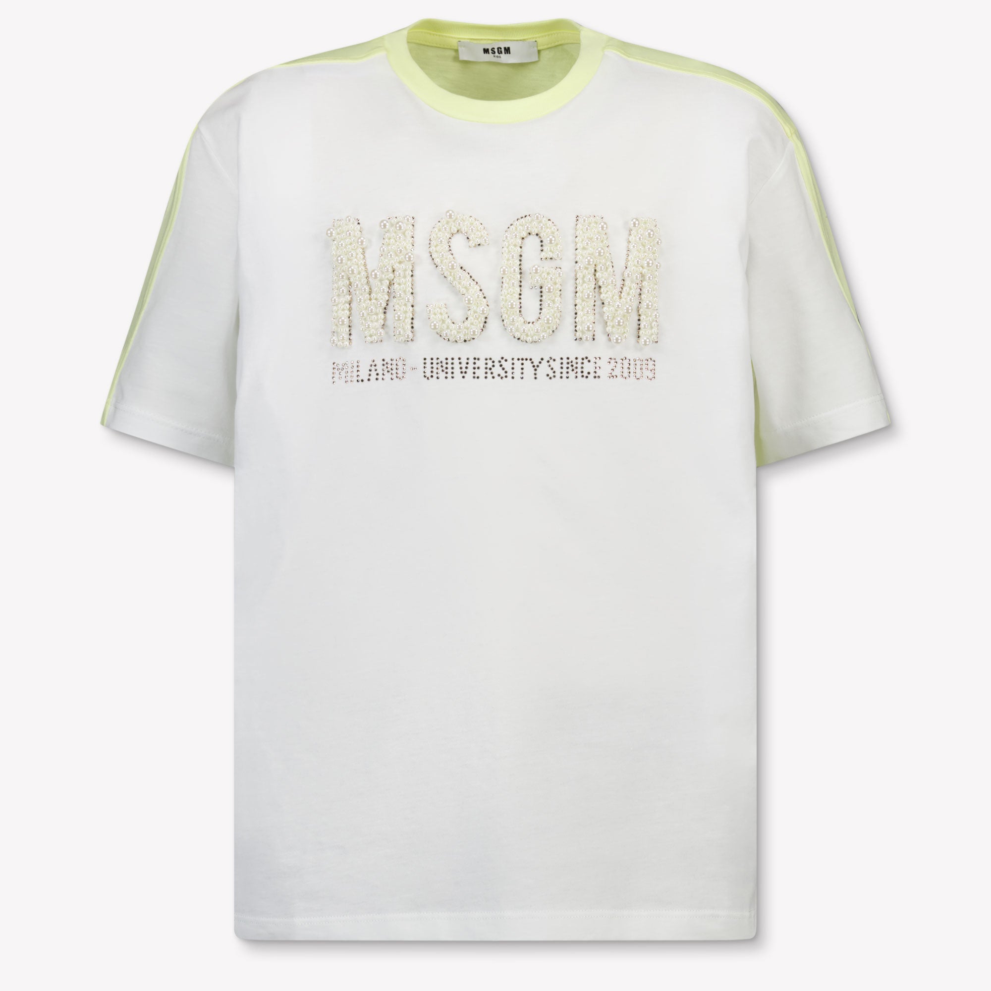 MSGM Bambini Ragazze Maglietta dentro Bianco