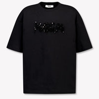 MSGM Kinder Mädchen T-Shirt In Schwarz