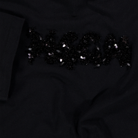 MSGM Kinder Mädchen T-Shirt In Schwarz