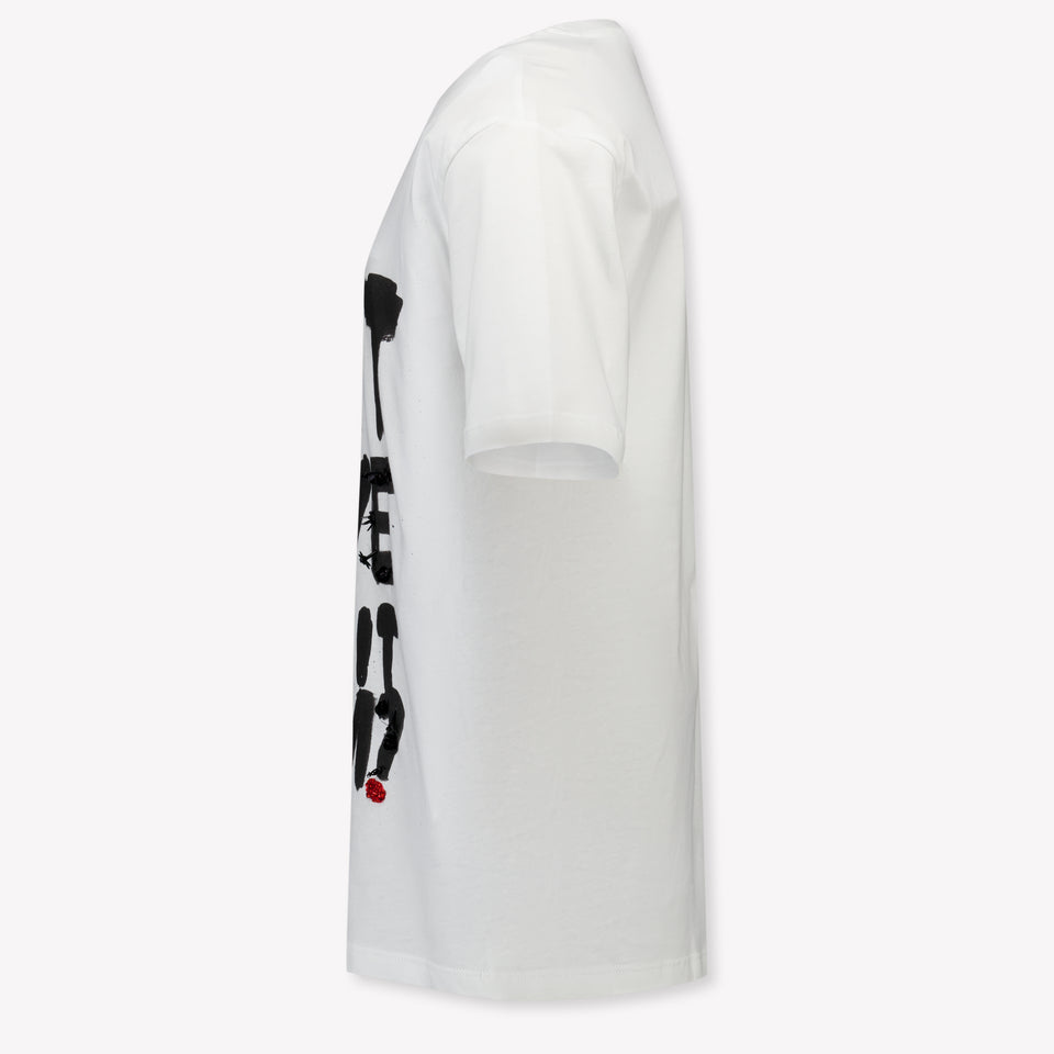 MSGM Kinder Mädchen T-Shirt In Weiß