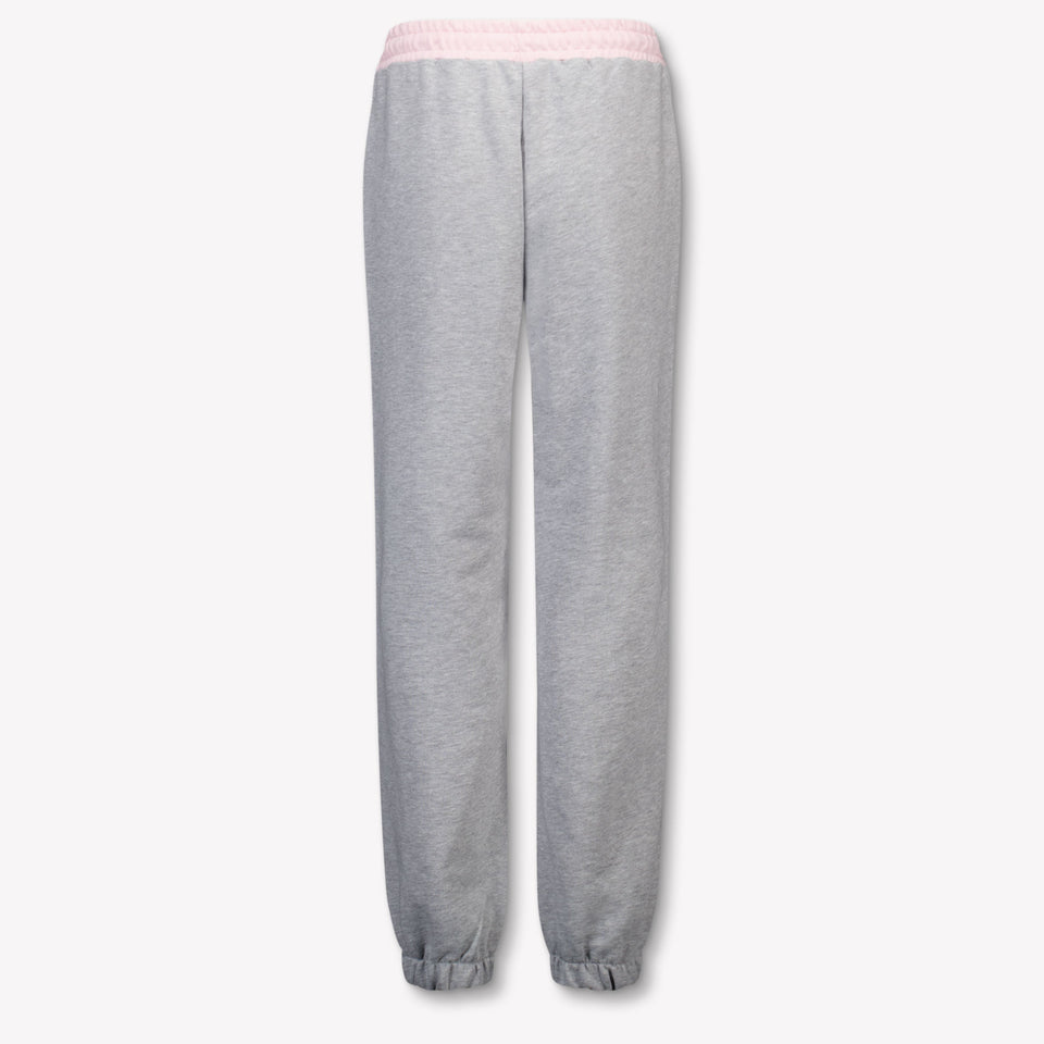 MSGM Kids Girls Pants In Gray