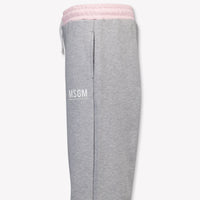 MSGM Kinder Mädchen Hose rein Grau