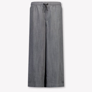 MSGM Kinder Unisex-Hosen Dunkelgrau