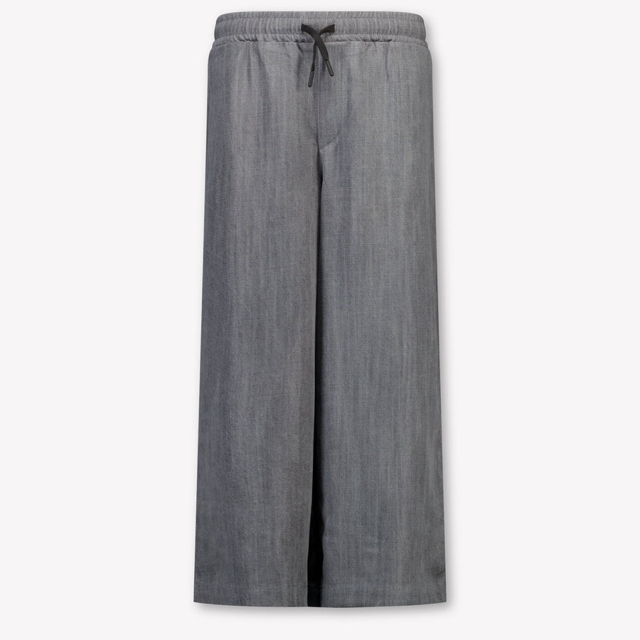 MSGM Kinder Unisex-Hosen Dunkelgrau