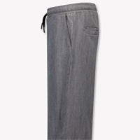MSGM Kinder Unisex-Hosen Dunkelgrau