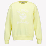 MSGM Bambini Unisex Maglione dentro Giallo