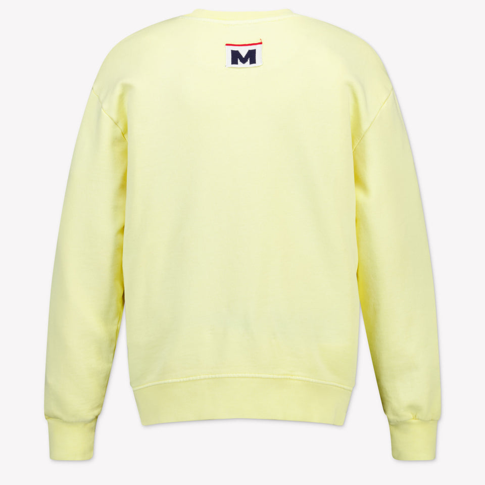 MSGM Bambini Unisex Maglione dentro Giallo