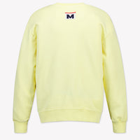 MSGM Kinder Unisex-Pullover Gelb