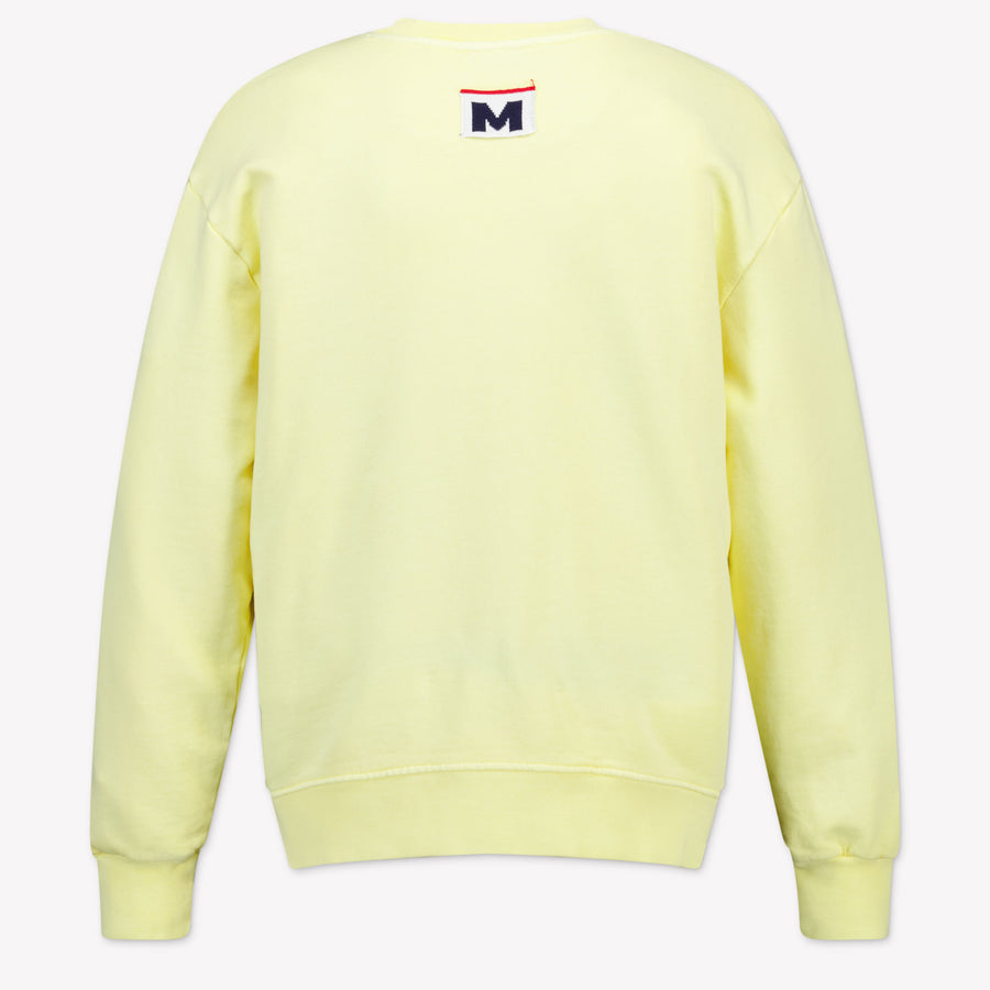 MSGM Kinder Unisex-Pullover Gelb