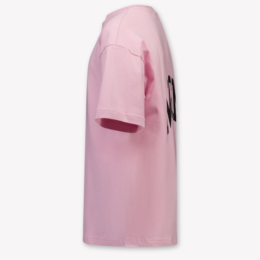 MSGM Bambini Ragazze Maglietta dentro Rosa Chiaro