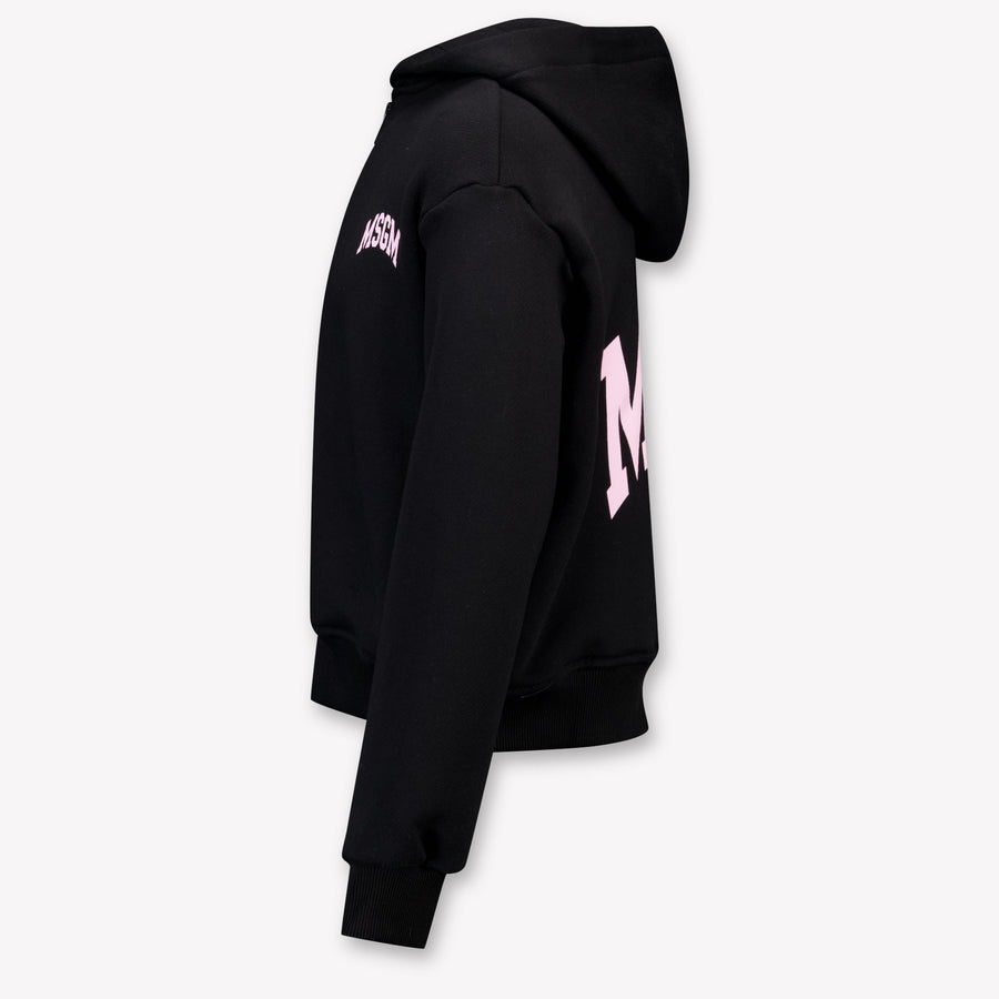 MSGM niños Chicas Cárdigan en Negro