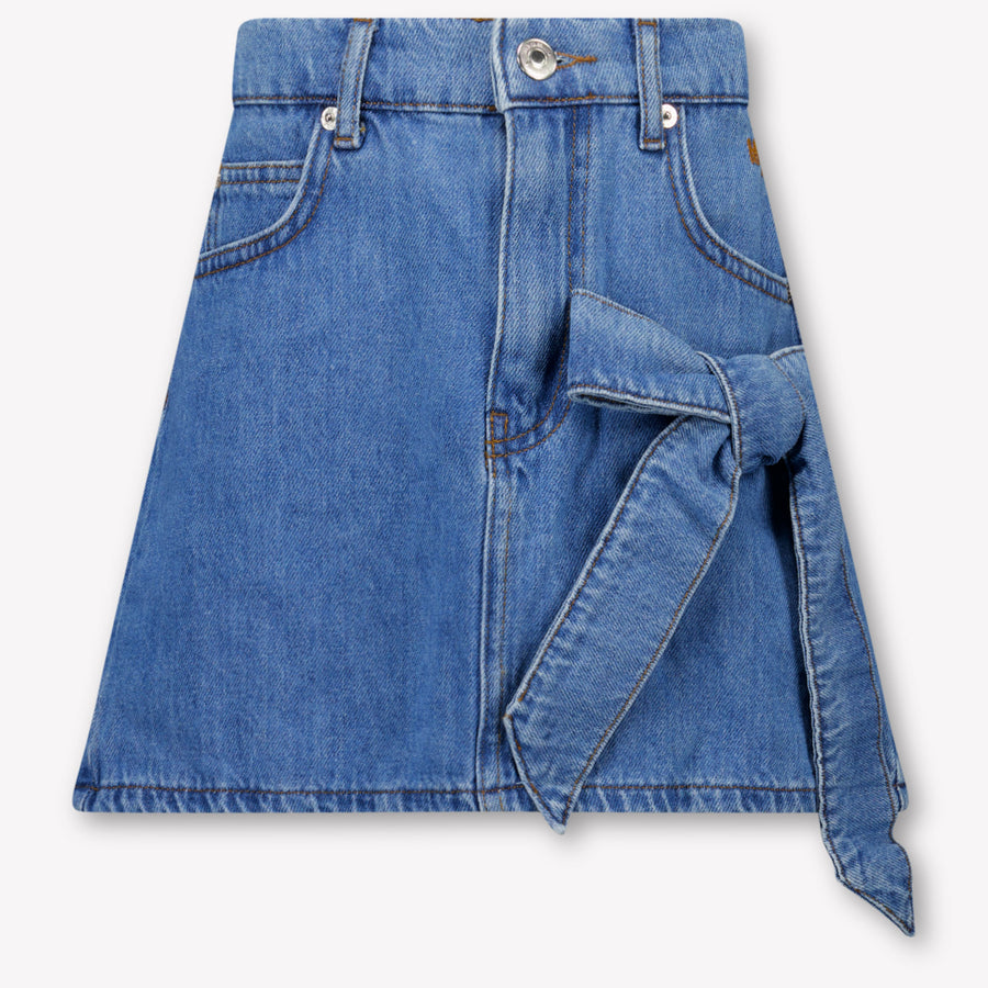 MSGM Kids Girls Skirt In Jeans