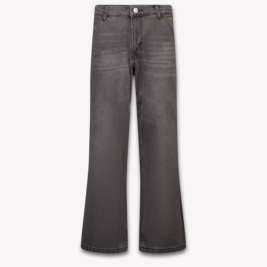 MSGM Bambini Ragazzi Jeans Dentro Grigio