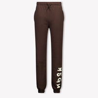 MSGM niños Unisex pantalones en Marrón