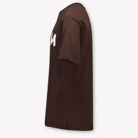 MSGM Kinder Jungen T-Shirt In Braun