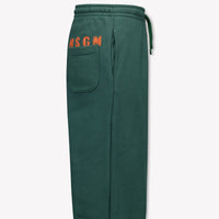 MSGM niños Chicos pantalones en Verde Oscuro
