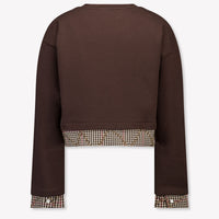 MSGM Bambini Ragazze Maglione dentro Marrone