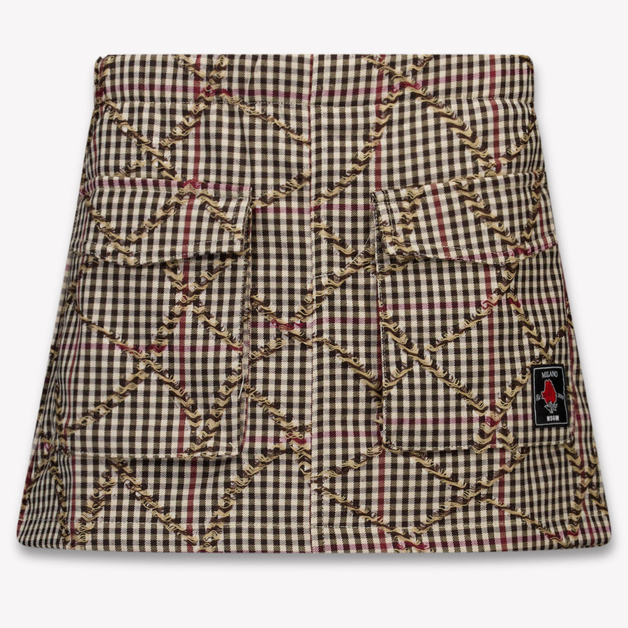 MSGM niños Chicas pantalones cortos en Marrón