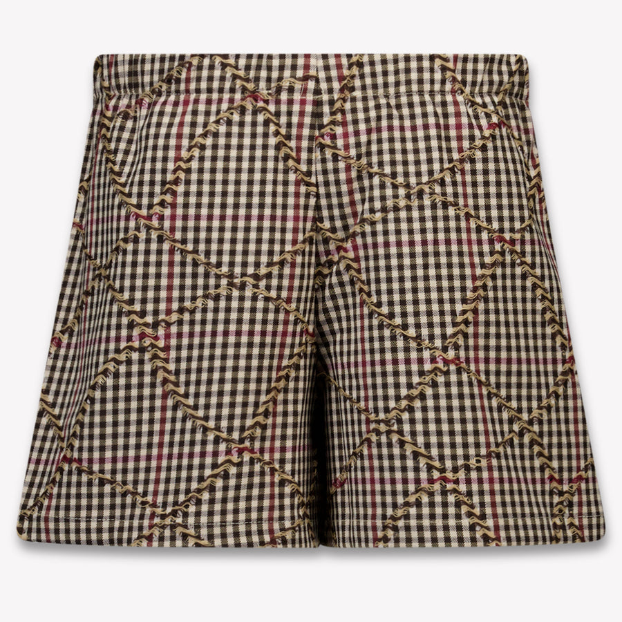 MSGM niños Chicas pantalones cortos en Marrón