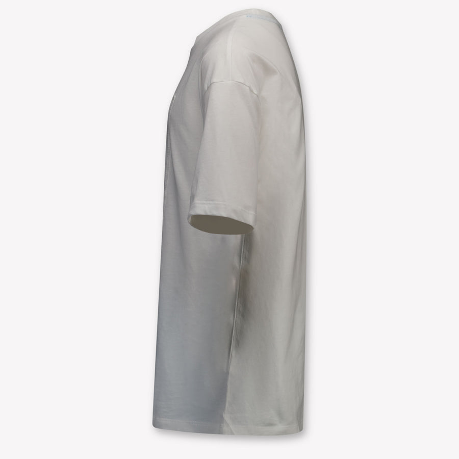 MSGM Kinder Jongens T-Shirt In Wit