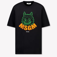 MSGM Bambini Ragazzi Maglietta dentro Nero