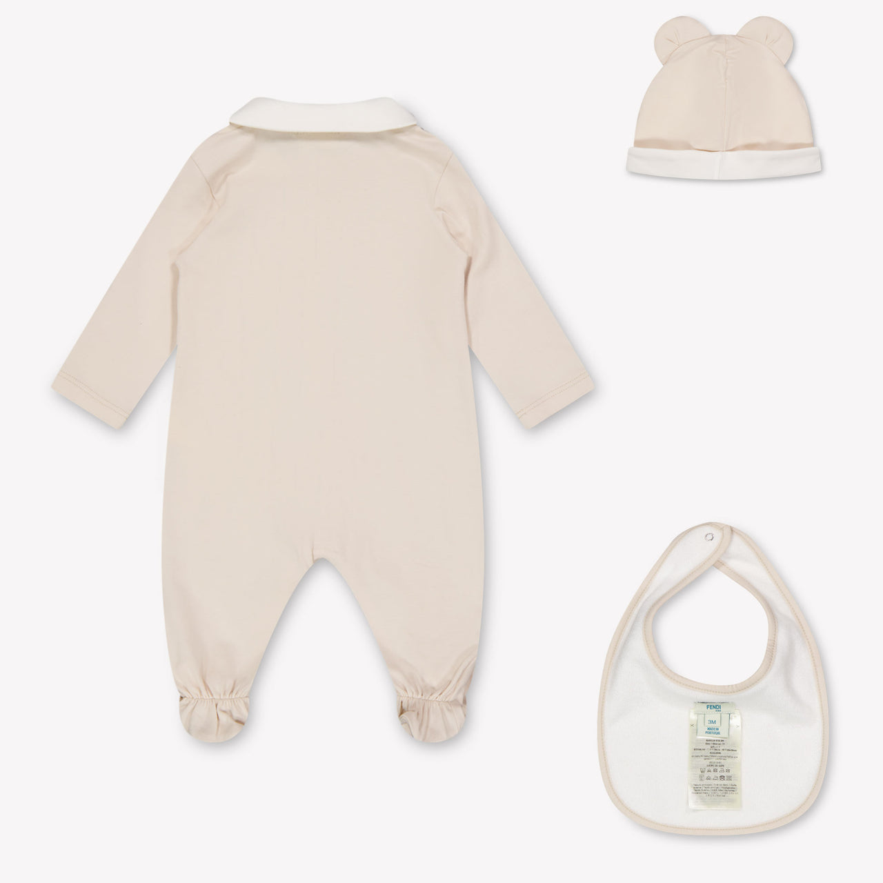 Fendi Bébé Unisexe Combishort dans Beige
