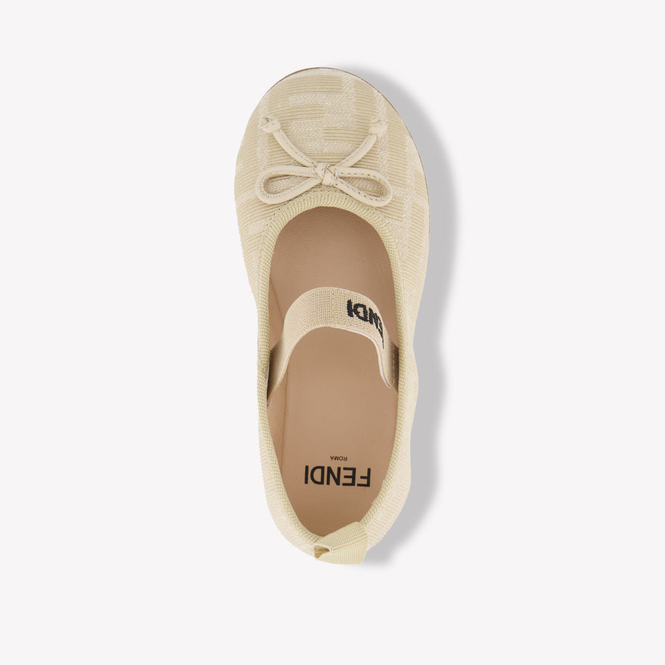 Fendi Filles Chaussures dans Beige