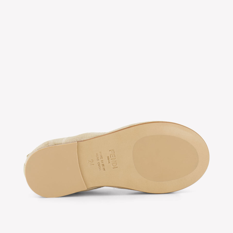 Fendi Filles Chaussures dans Beige