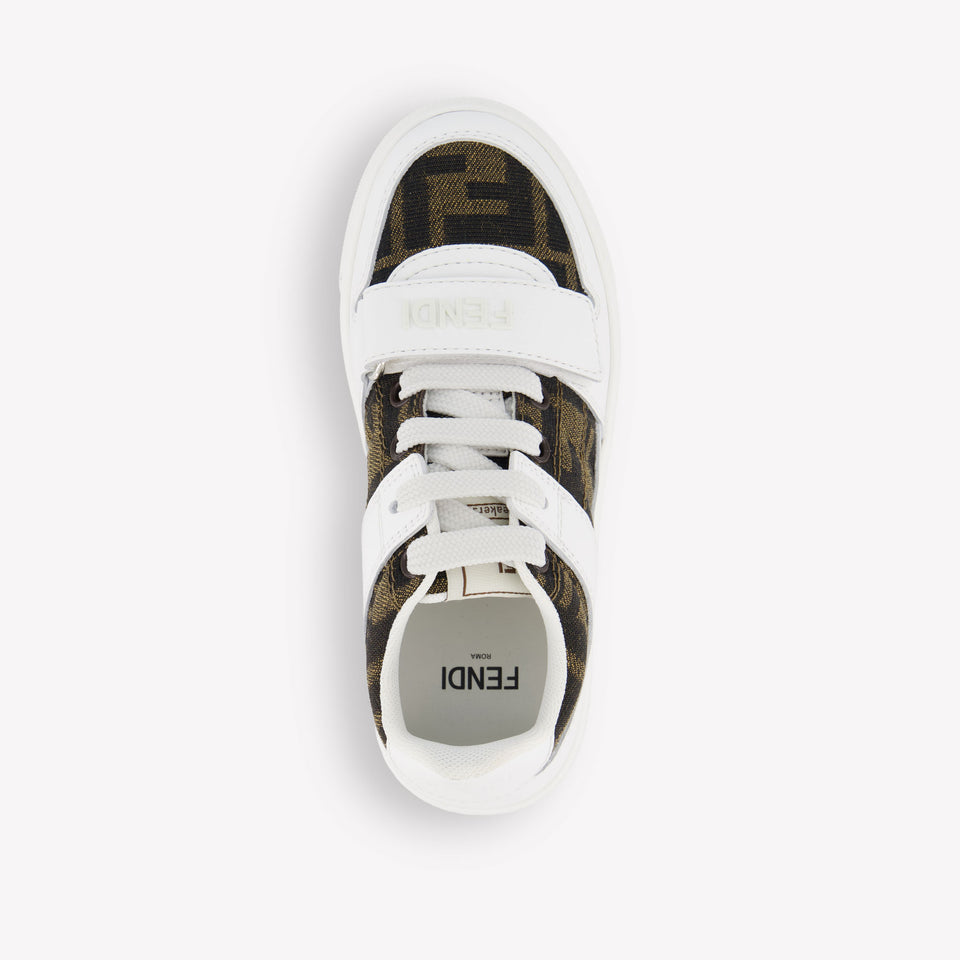 Fendi Unisexe Baskets dans Blanc