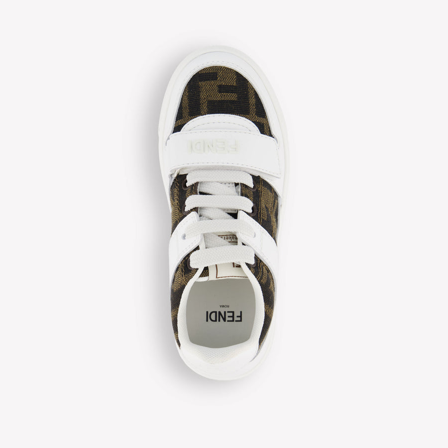 Fendi Unisex Zapatillas en Blanco