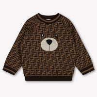 Fendi Unisex-Pullover für Babys Braun