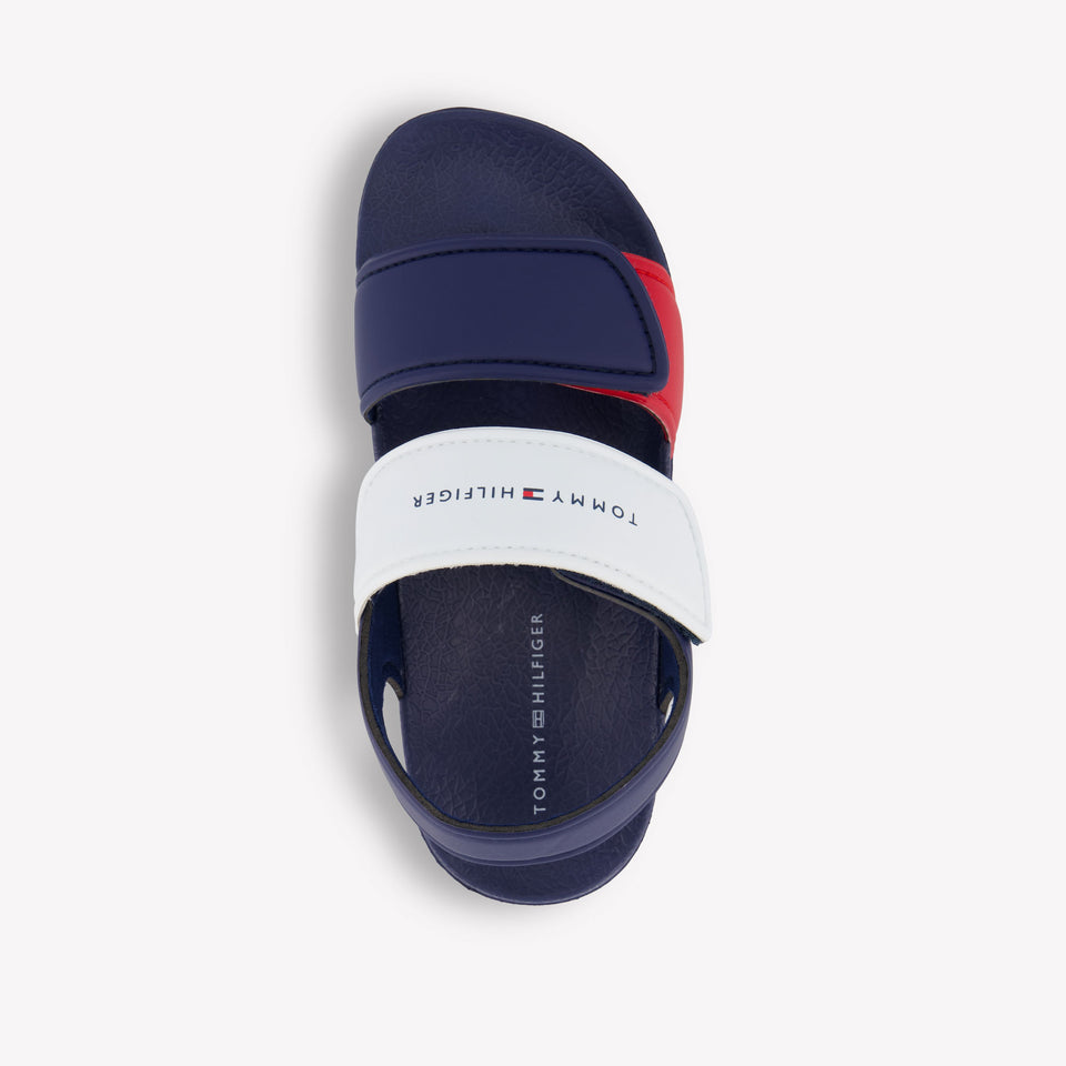 Tommy Hilfiger Garçons Sandales dedans Navy
