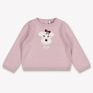 Liu Jo Bébé Filles Pull en Rose Léger
