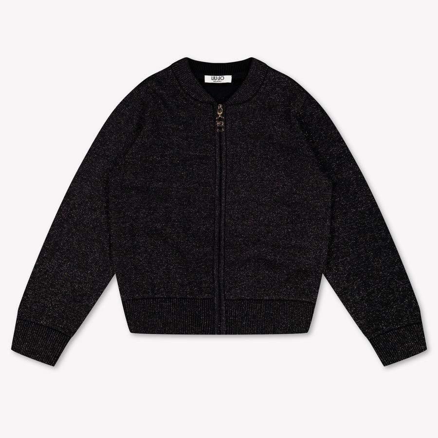 Liu Jo Kinder Mädchen Strickjacke In Schwarz
