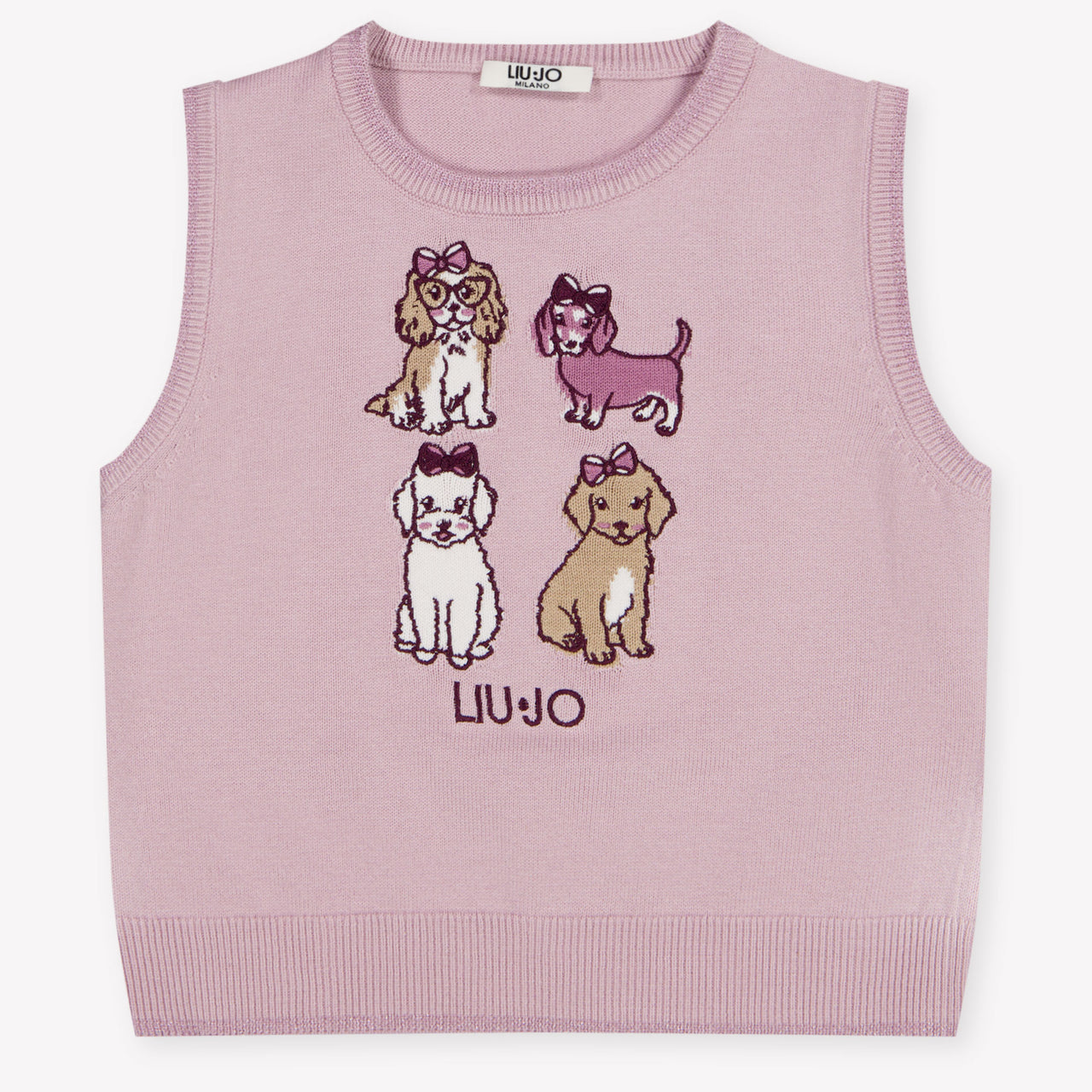 Liu Jo Kinder Mädchen Pullover rein Hellrosa