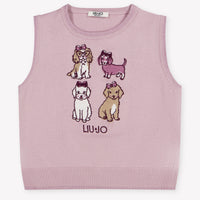 Liu Jo Kinder Mädchen Pullover rein Hellrosa