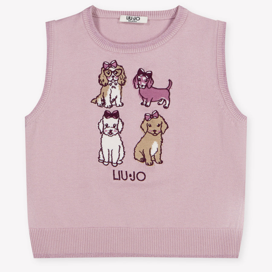 Liu Jo Kinder Mädchen Pullover rein Hellrosa
