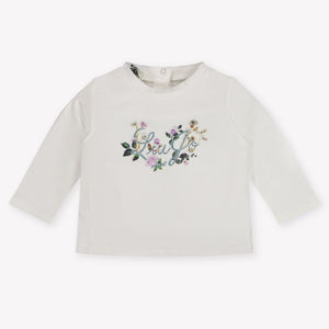 Liu Jo bebe Chicas Camiseta adentro Blanco Roto