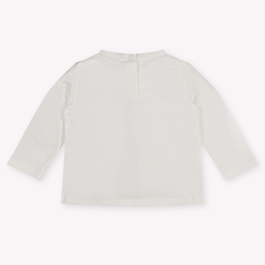 Liu Jo bebe Chicas Camiseta adentro Blanco Roto