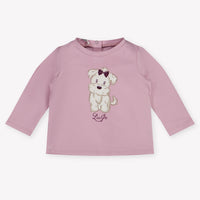 Liu Jo bebe Chicas Camiseta adentro Rosa claro